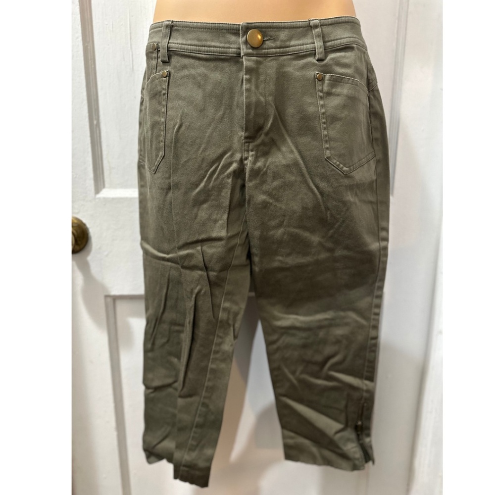 Cache Olive Capri Pants in‎ 4
